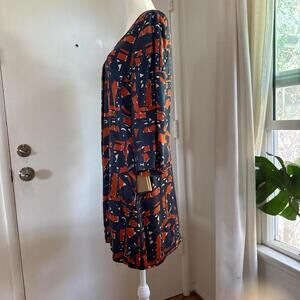 🍂 Madewell 100% Silk Midi Dress – Size S